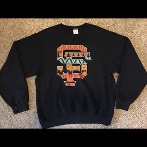 Sf giants aztec crewneck